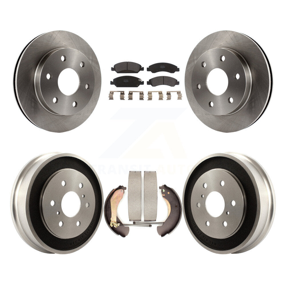 Transit Auto K8F-103911 Disc Brake Kit for 2007 GMC Sierra 1500 - Front and Rear product image