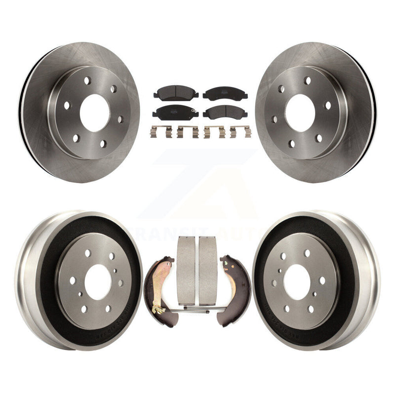 Transit Auto K8F-103911 Disc Brake Kit for 2007 GMC Sierra 1500 - Front and Rear product image