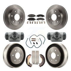 Transit Auto K8F-103913 Disc Brake Kit for 2007 GMC Sierra 1500 - Front and Rear product image