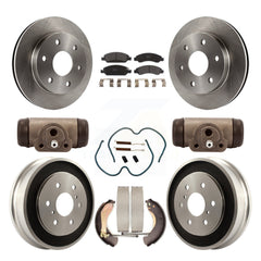Transit Auto K8F-103914 Disc Brake Kit for 2007 GMC Sierra 1500 - Front and Rear product image