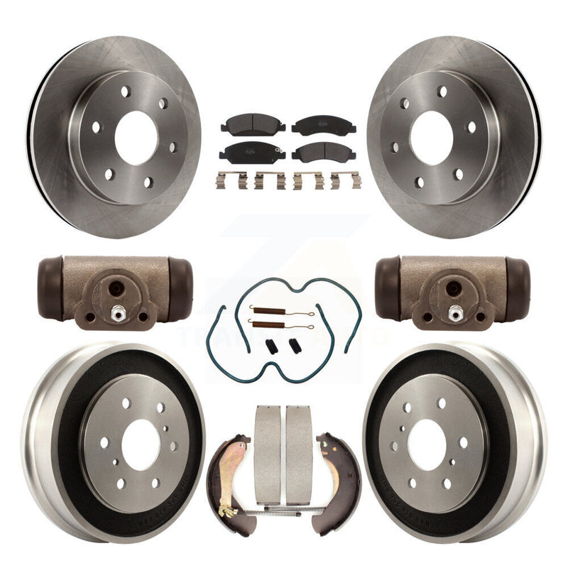 Transit Auto K8F-103914 Disc Brake Kit for 2007 GMC Sierra 1500 - Front and Rear product image