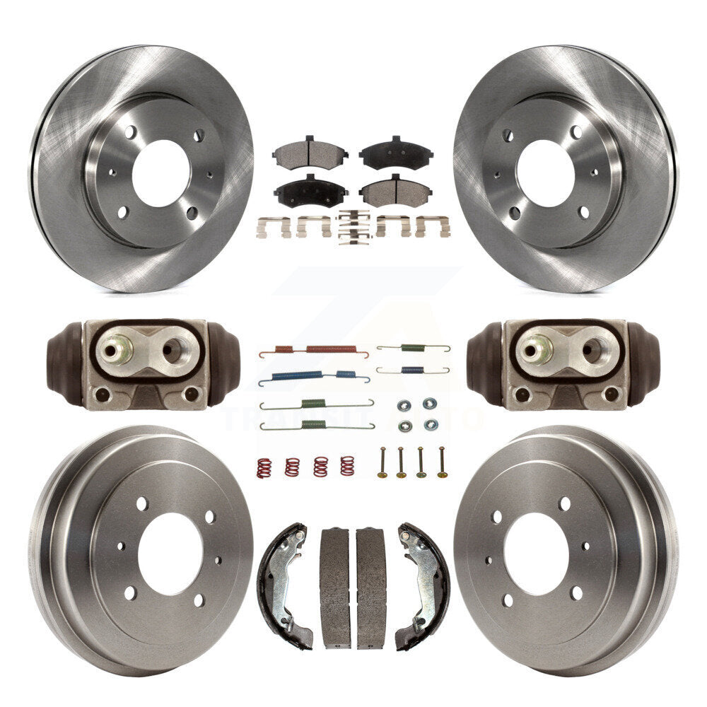 Transit Auto K8F-103915 Disc Brake Kit for 2002-2004 Hyundai Elantra - Front and Rear product image