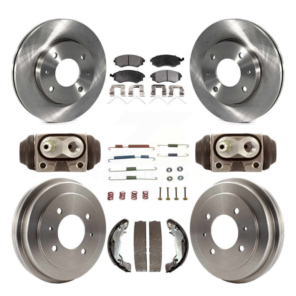 Transit Auto K8F-103916 Disc Brake Kit for 2002-2006 Hyundai Elantra - Front and Rear product image