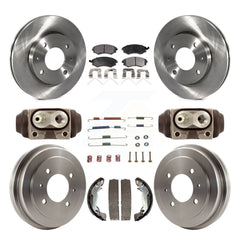 Transit Auto K8F-103916 Disc Brake Kit for 2002-2006 Hyundai Elantra - Front and Rear product image