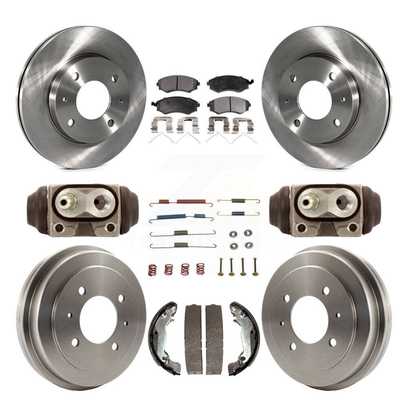 Transit Auto K8F-103916 Disc Brake Kit for 2002-2006 Hyundai Elantra - Front and Rear product image