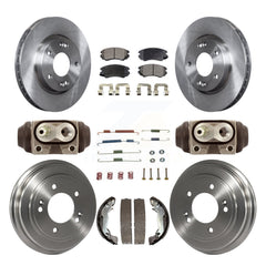 Transit Auto K8F-103917 Disc Brake Kit for 2008-2010 Hyundai Elantra - Front and Rear product image