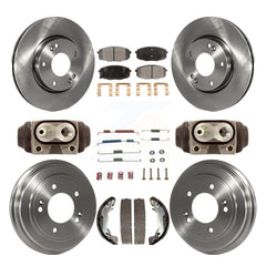 Transit Auto K8F-103918 Disc Brake Kit for 2009-2010 Hyundai Elantra - Front and Rear product image