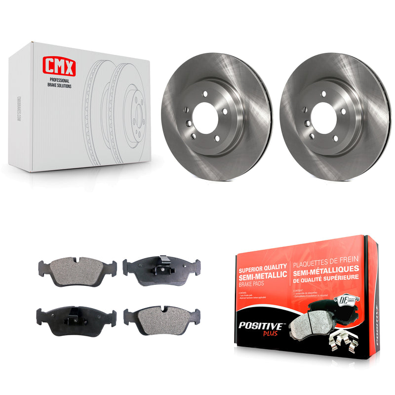 Transit Auto K8F-103971 Disc Brake Kit for 2001-2005 BMW 320i - Front product image