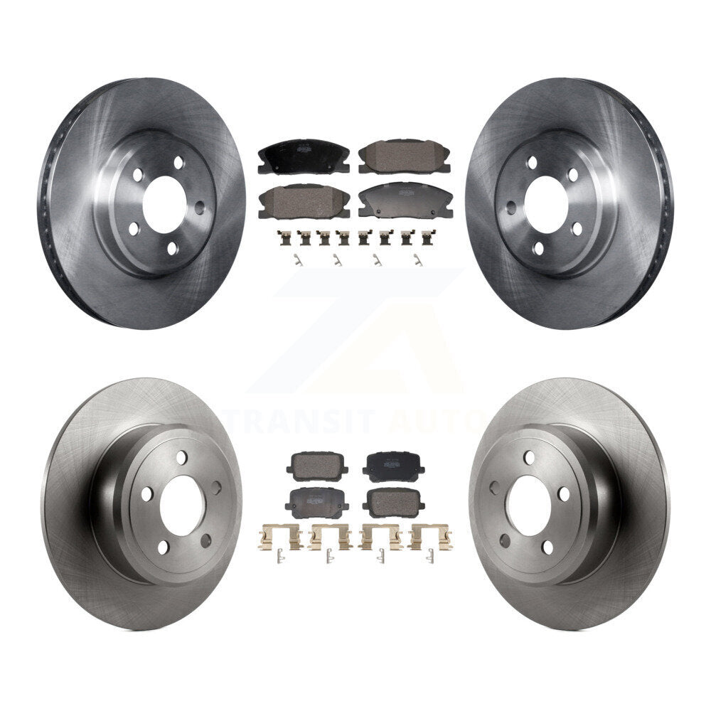 Transit Auto K8F-103975 Disc Brake Kit for 2014 Dodge Charger - Front and Rear product image