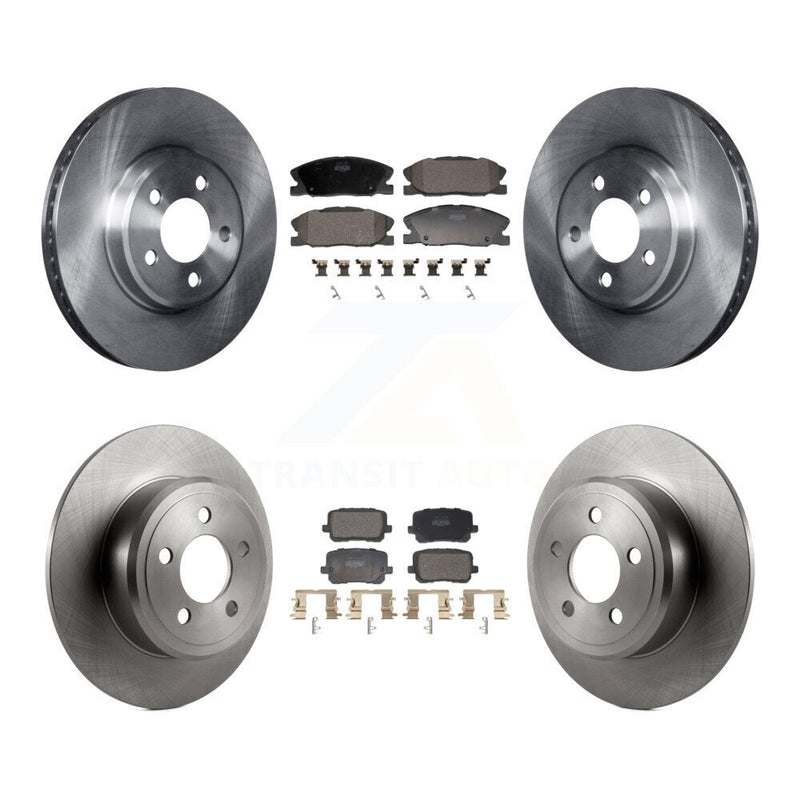 Transit Auto K8F-103975 Disc Brake Kit for 2014 Dodge Charger - Front and Rear product image