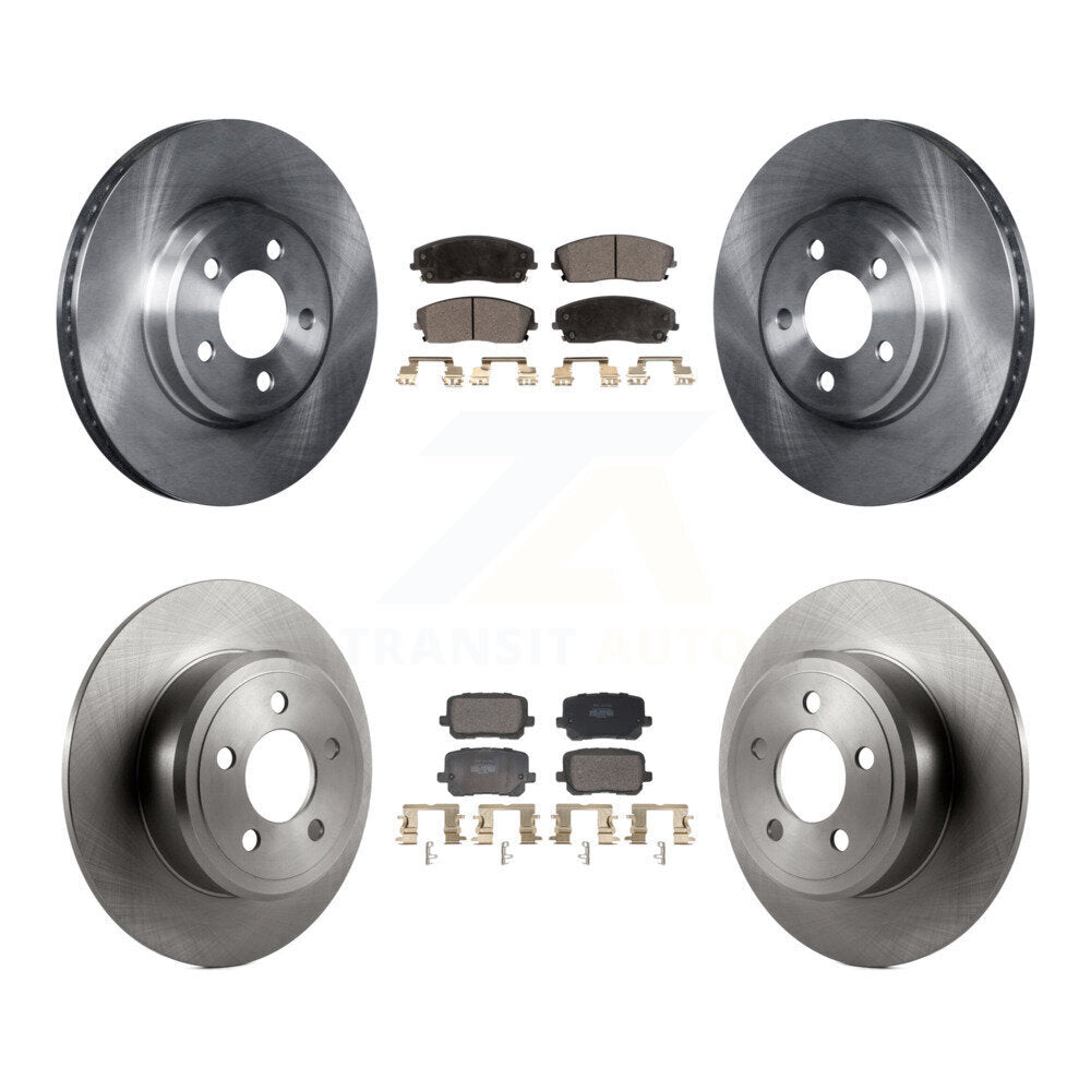Transit Auto K8F-103977 Disc Brake Kit for 2014 Dodge Charger - Front and Rear product image