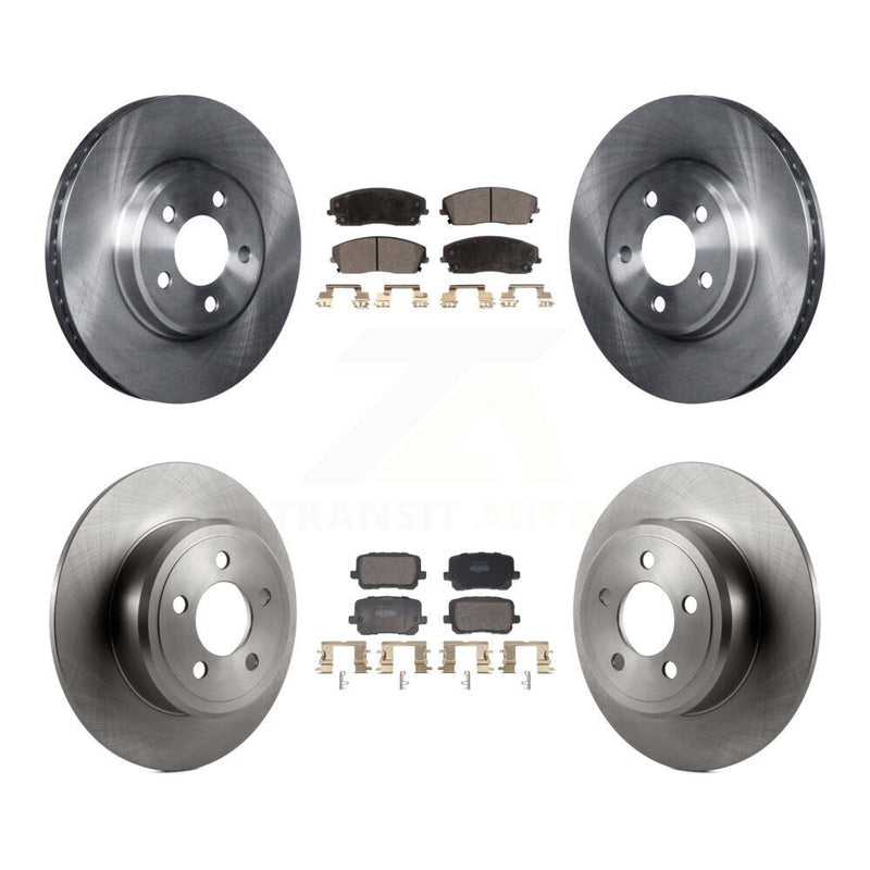 Transit Auto K8F-103977 Disc Brake Kit for 2014 Dodge Charger - Front and Rear product image