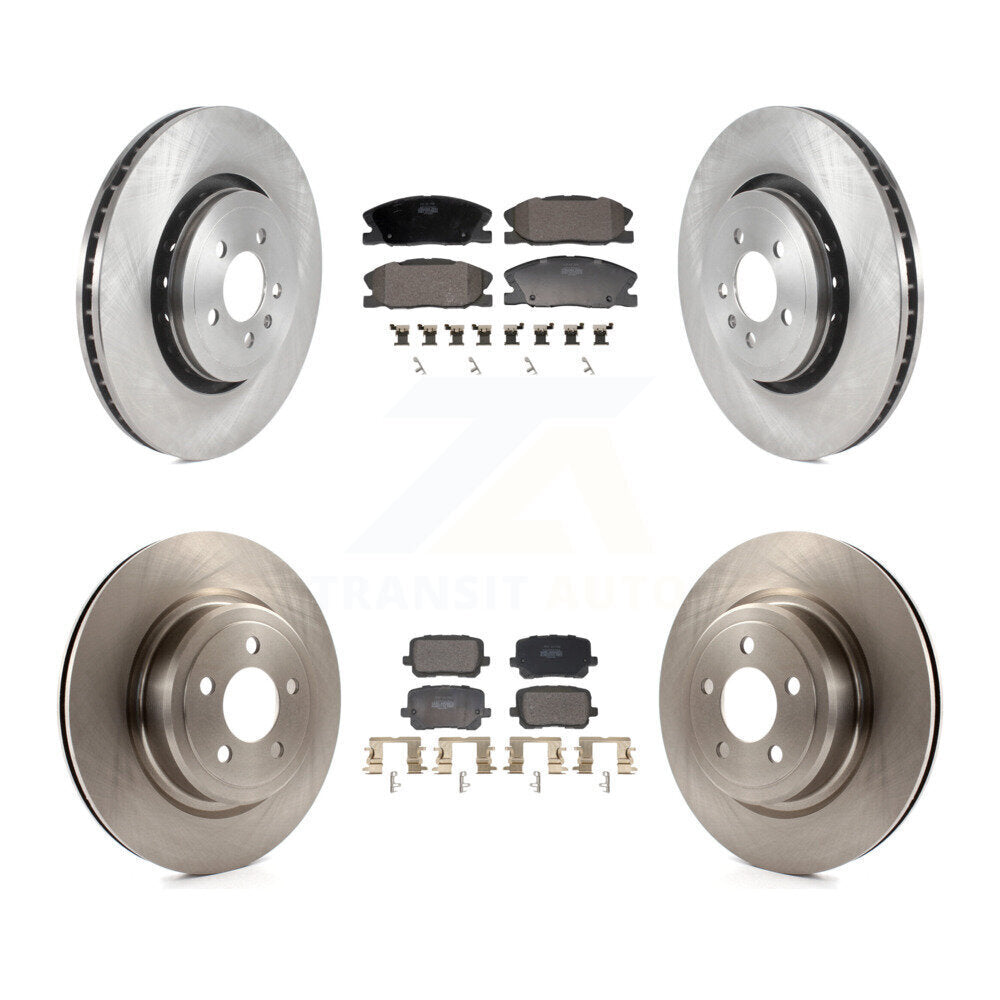 Transit Auto K8F-103978 Disc Brake Kit for 2020-2023 Dodge Charger - Front and Rear product image