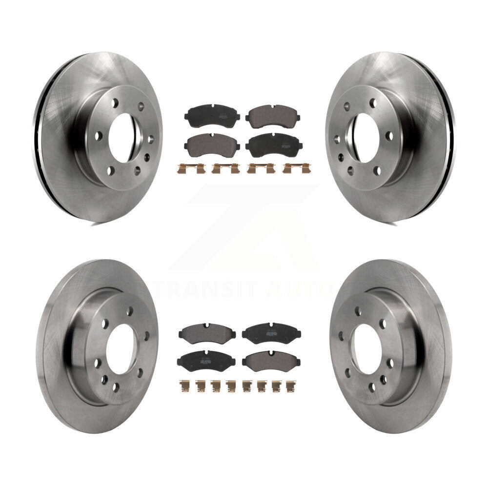 Transit Auto K8F-103979 Disc Brake Kit for 2019-2024 Mercedes-Benz Sprinter 1500, Mercedes-Benz Sprinter 3500, Mercedes-Benz Sprinter 3500XD & more - Front and Rear product image