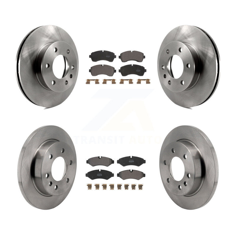 Transit Auto K8F-103979 Disc Brake Kit for 2019-2024 Mercedes-Benz Sprinter 1500, Mercedes-Benz Sprinter 3500, Mercedes-Benz Sprinter 3500XD & more - Front and Rear product image