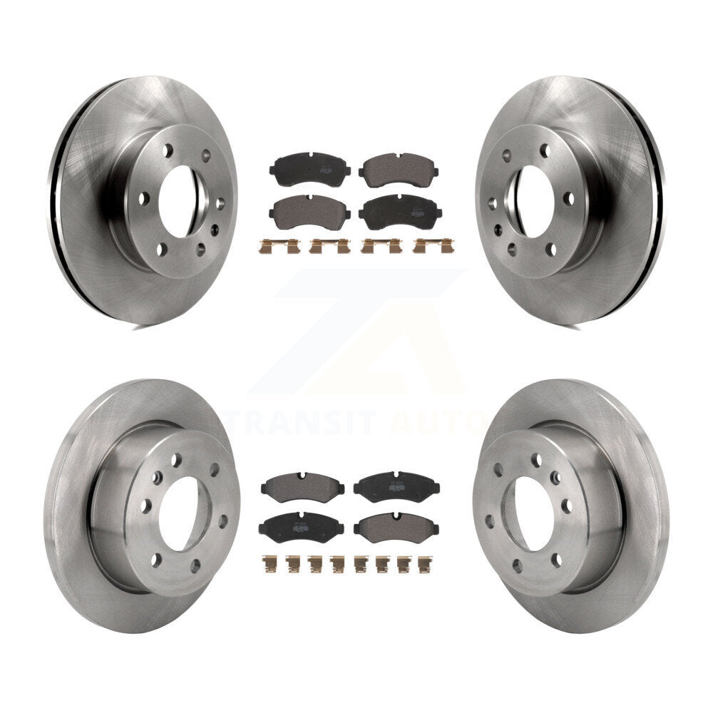 Transit Auto K8F-103980 Disc Brake Kit for 2019-2024 Mercedes-Benz Sprinter 3500, Freightliner Sprinter 2500, Mercedes-Benz Sprinter 1500 & more - Front and Rear product image