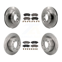 Transit Auto K8F-103980 Disc Brake Kit for 2019-2024 Mercedes-Benz Sprinter 3500, Freightliner Sprinter 2500, Mercedes-Benz Sprinter 1500 & more - Front and Rear product image