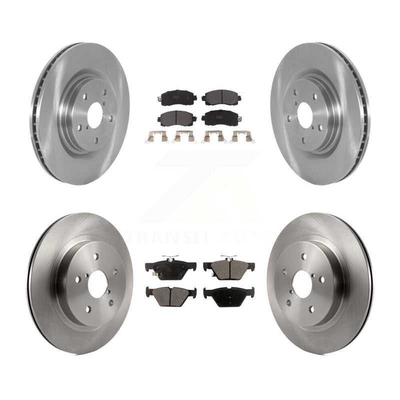 Transit Auto K8F-103982 Disc Brake Kit for 2020-2024 Subaru WRX, Subaru Legacy, Subaru Outback - Front and Rear product image