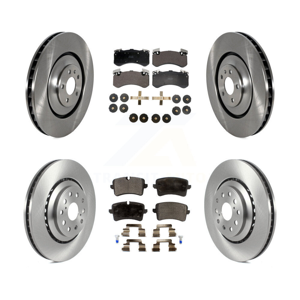 Transit Auto K8F-103983 Disc Brake Kit for 2013-2017 Audi S7, Audi S8 - Front and Rear product image