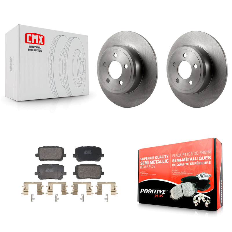 Transit Auto K8F-103987 Disc Brake Kit for 2014-2023 Dodge Charger - Rear product image