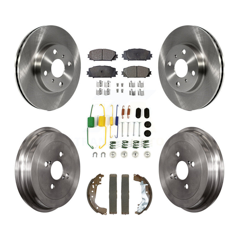 Transit Auto K8F-103992 Disc Brake Kit for 2014-2018 Toyota Yaris - Front and Rear product image