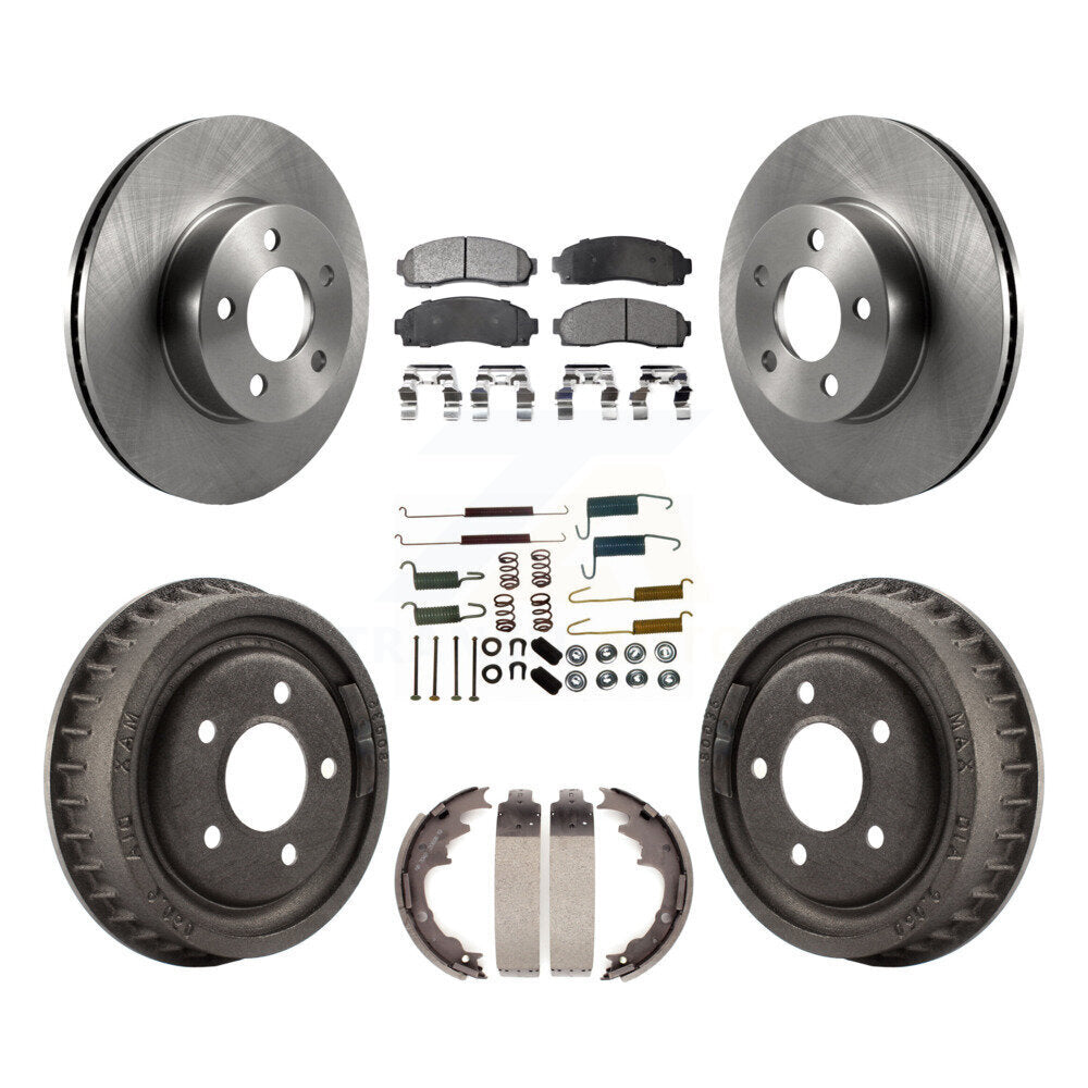 Transit Auto K8F-103993 Disc Brake Kit for 2010 Mazda B4000 - Front and Rear product image