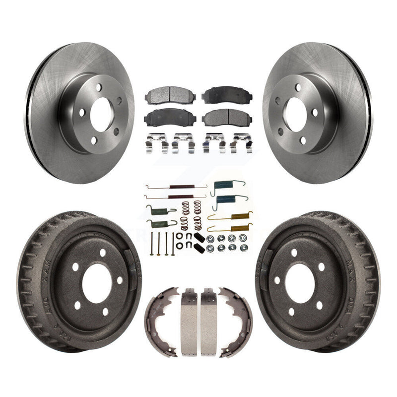 Transit Auto K8F-103993 Disc Brake Kit for 2010 Mazda B4000 - Front and Rear product image