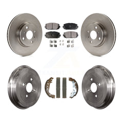 Transit Auto K8F-103995 Disc Brake Kit for 2015-2018 Toyota Yaris - Front and Rear product image