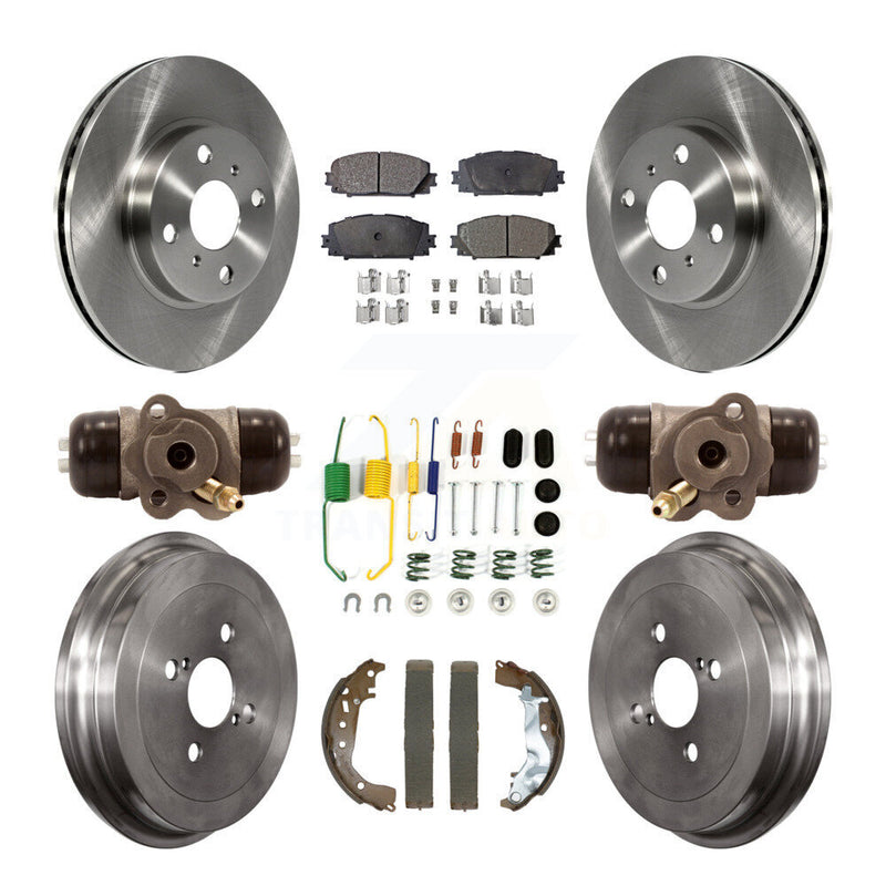 Transit Auto K8F-103996 Disc Brake Kit for 2014-2018 Toyota Yaris - Front and Rear product image