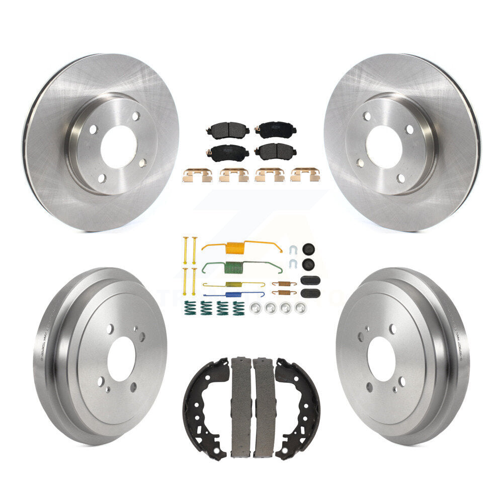 Transit Auto K8F-103999 Disc Brake Kit for 2018-2021 Nissan Kicks, Nissan Versa - Front and Rear product image