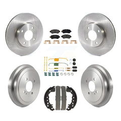 Transit Auto K8F-103999 Disc Brake Kit for 2018-2021 Nissan Kicks, Nissan Versa - Front and Rear product image