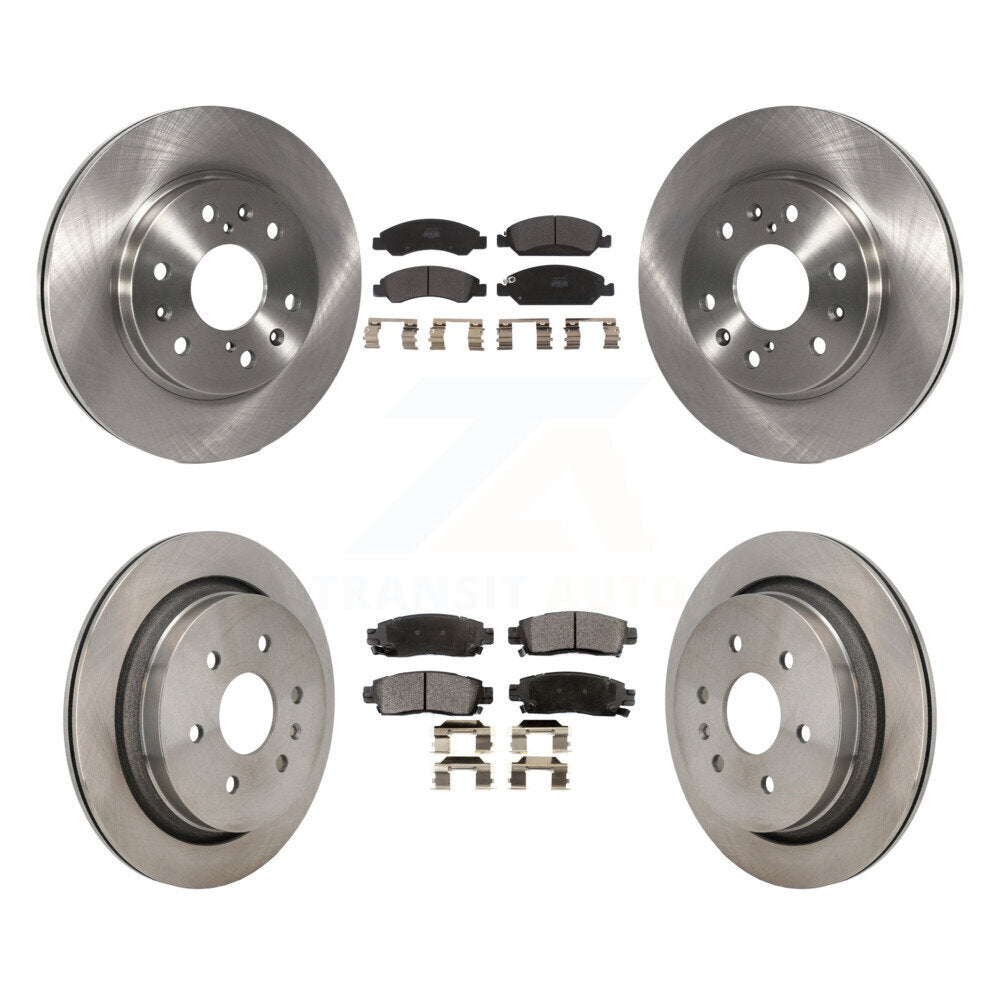 Transit Auto K8F-104001 Disc Brake Kit for 2013-2016 Cadillac XTS - Front and Rear product image