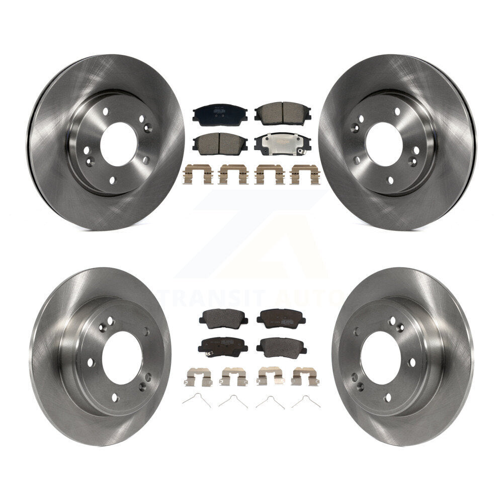 Transit Auto K8F-104004 Disc Brake Kit for 2020-2023 Hyundai Venue, Kia Soul - Front and Rear product image