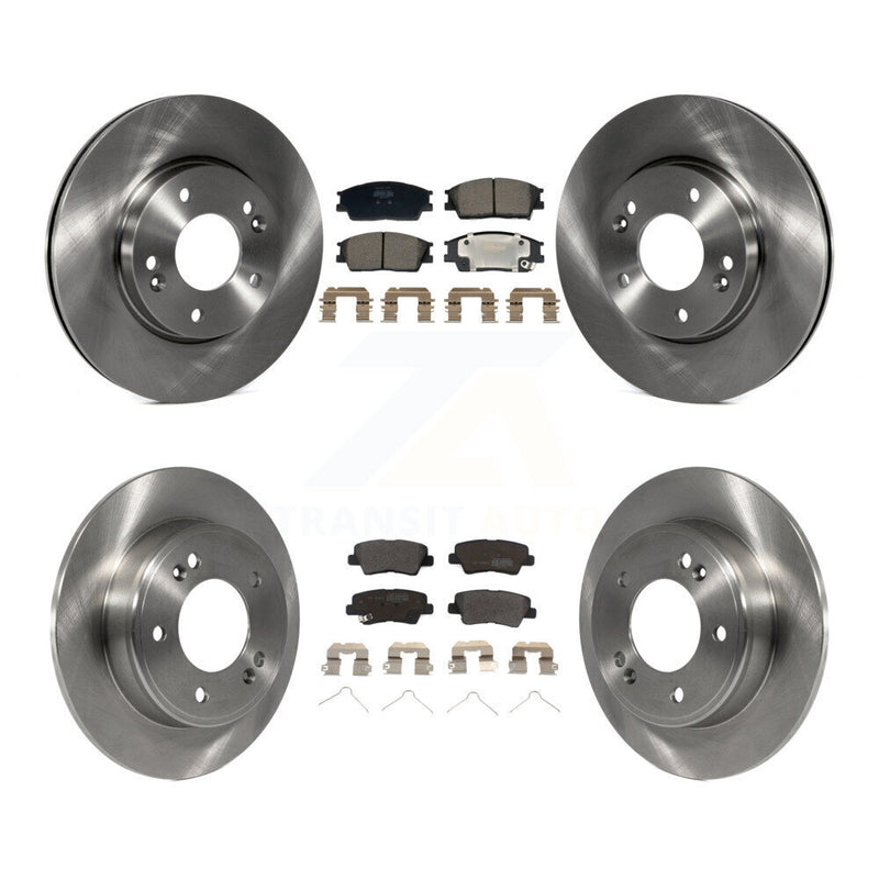 Transit Auto K8F-104004 Disc Brake Kit for 2020-2023 Hyundai Venue, Kia Soul - Front and Rear product image
