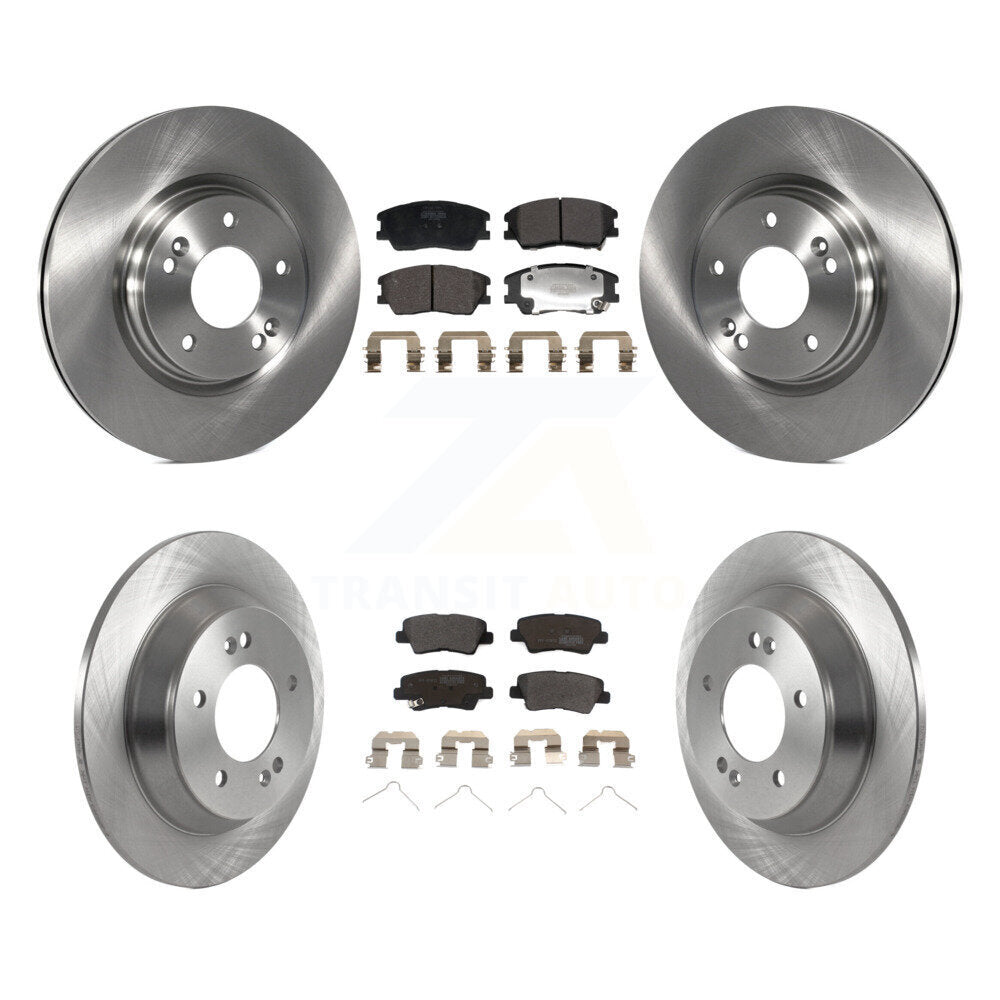 Transit Auto K8F-104005 Disc Brake Kit for 2020-2022 Kia Soul - Front and Rear product image