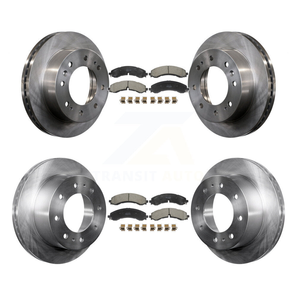 Transit Auto K8F-104006 Disc Brake Kit for 2020-2024 Chevrolet Silverado 2500 HD, Chevrolet Silverado 3500 HD, GMC Sierra 2500 HD & more - Front and Rear product image