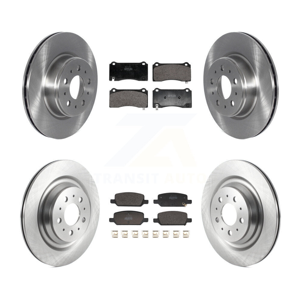 Transit Auto K8F-104007 Disc Brake Kit for 2017-2022 Tesla 3 - Front and Rear product image
