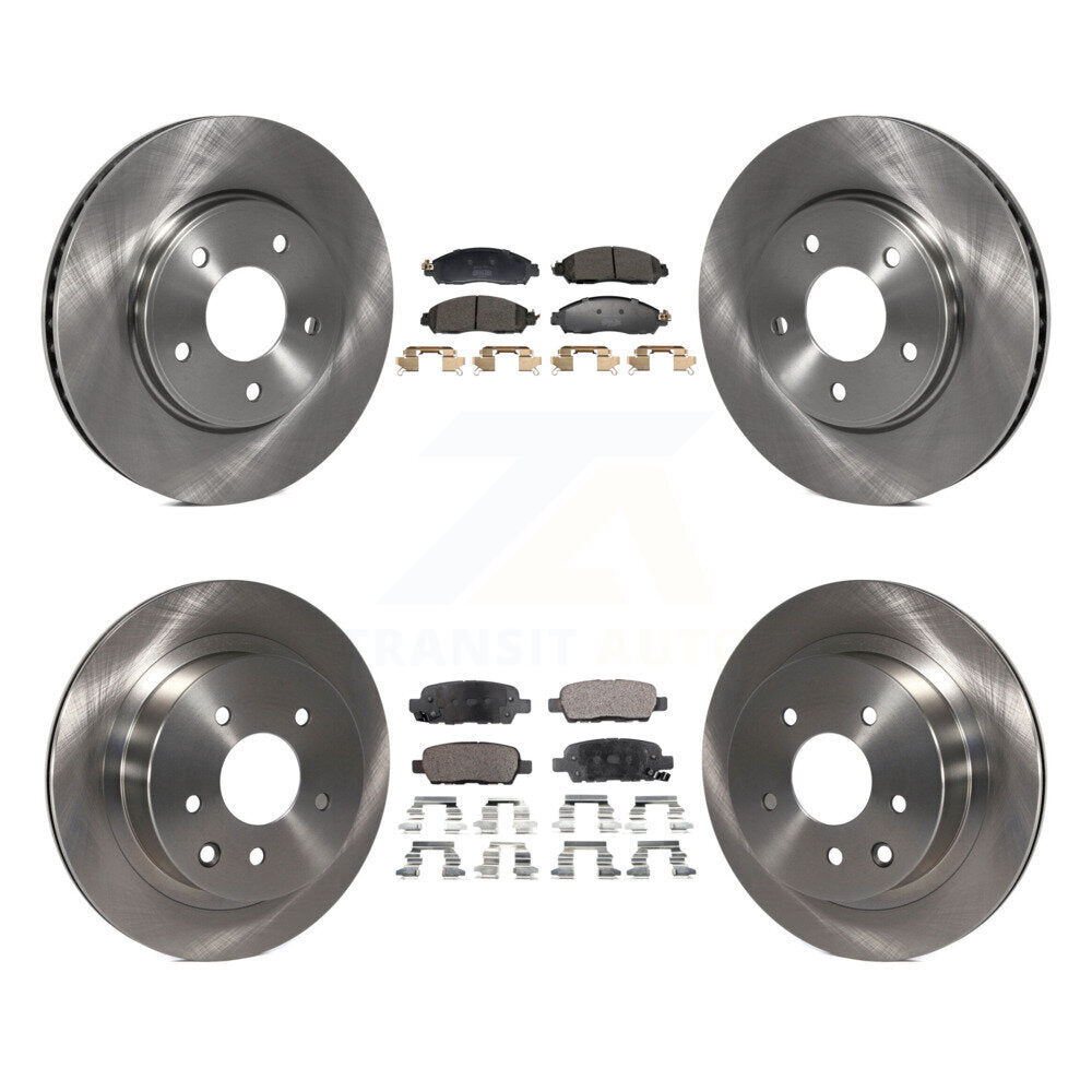 Transit Auto K8F-104008 Disc Brake Kit for 2018-2022 Nissan LEAF - Front and Rear product image