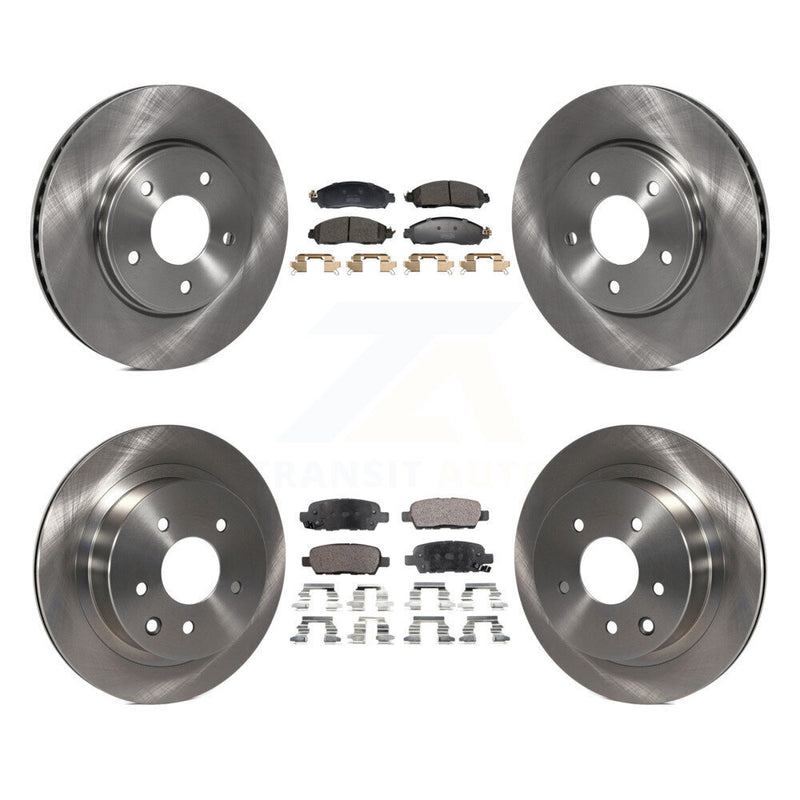 Transit Auto K8F-104008 Disc Brake Kit for 2018-2022 Nissan LEAF - Front and Rear product image
