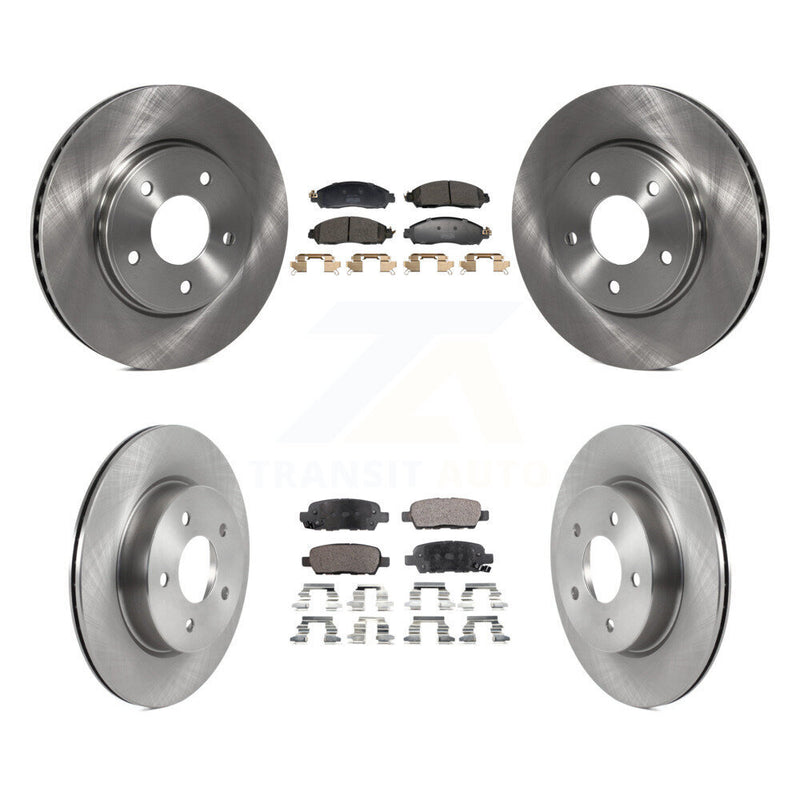 Transit Auto K8F-104009 Disc Brake Kit for 2018 Nissan LEAF - Front and Rear product image