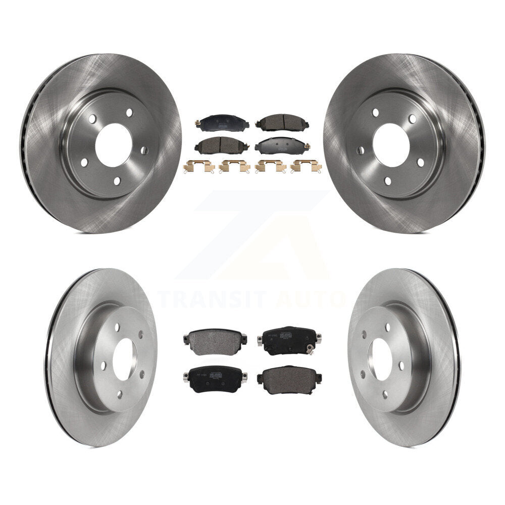 Transit Auto K8F-104010 Disc Brake Kit for 2018-2023 Nissan LEAF - Front and Rear product image