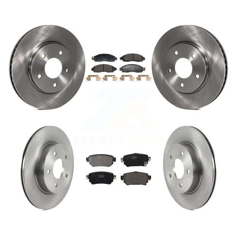 Transit Auto K8F-104010 Disc Brake Kit for 2018-2023 Nissan LEAF - Front and Rear product image