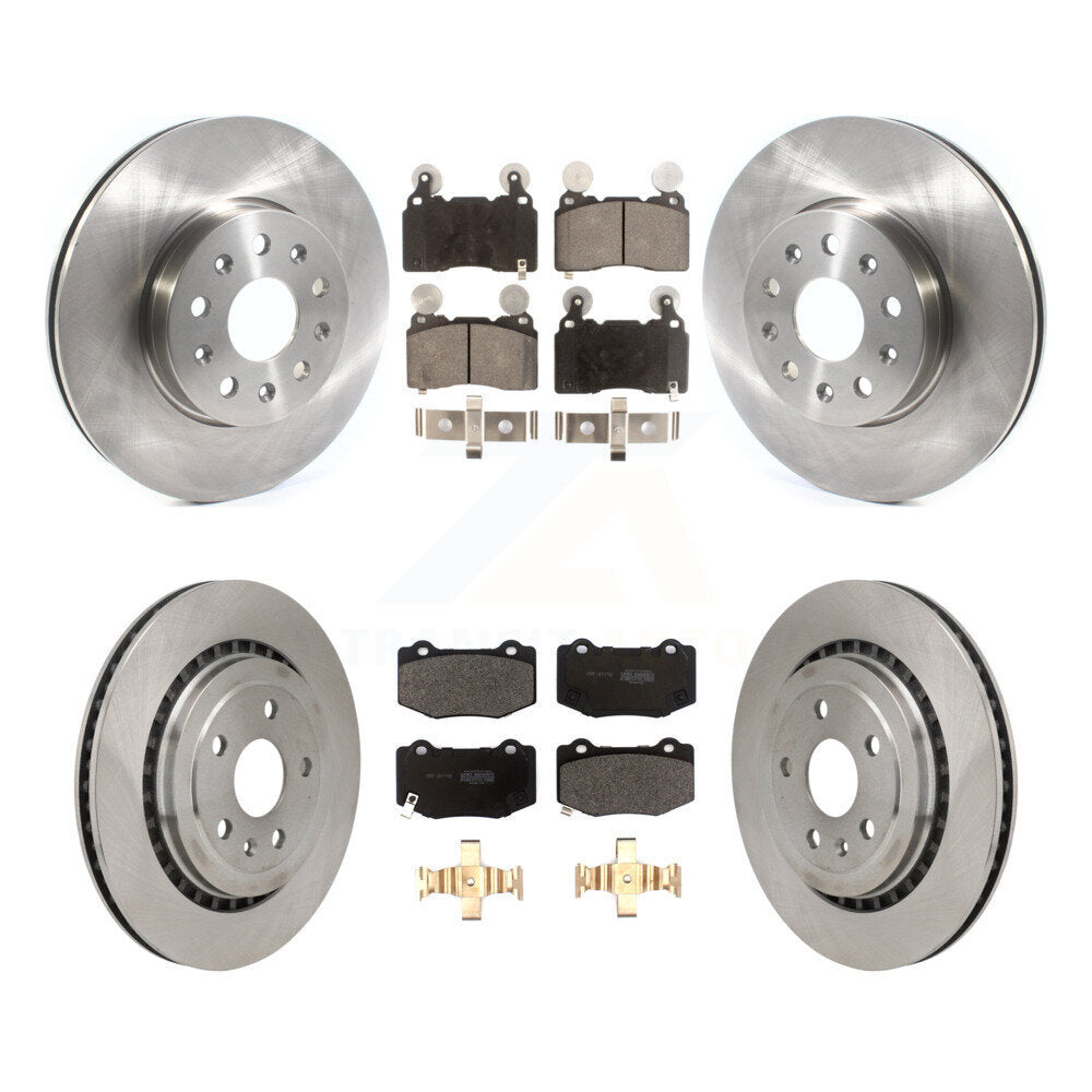 Transit Auto K8F-104012 Disc Brake Kit for 2016 Chevrolet Camaro - Front and Rear product image