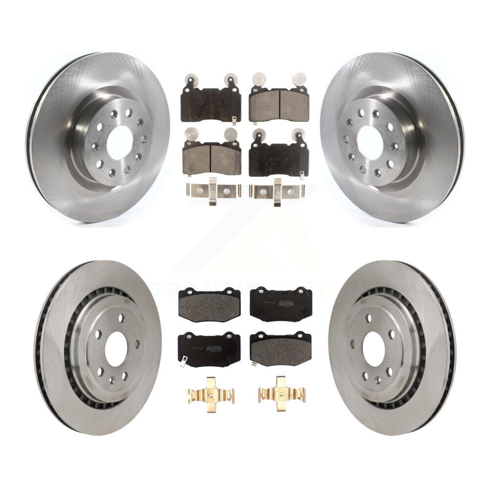 Transit Auto K8F-104013 Disc Brake Kit for 2016 Chevrolet Camaro - Front and Rear product image