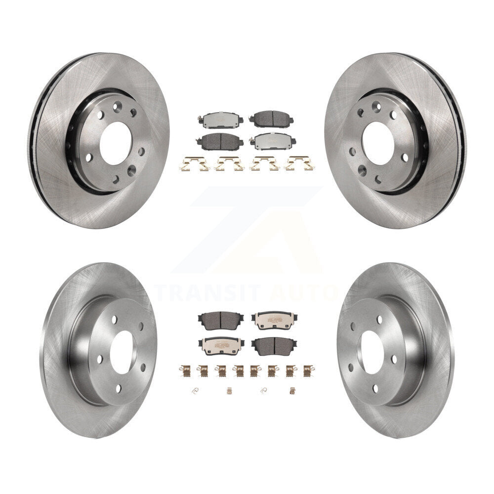 Transit Auto K8F-104014 Disc Brake Kit for 2021-2023 Nissan Kicks - Front and Rear product image
