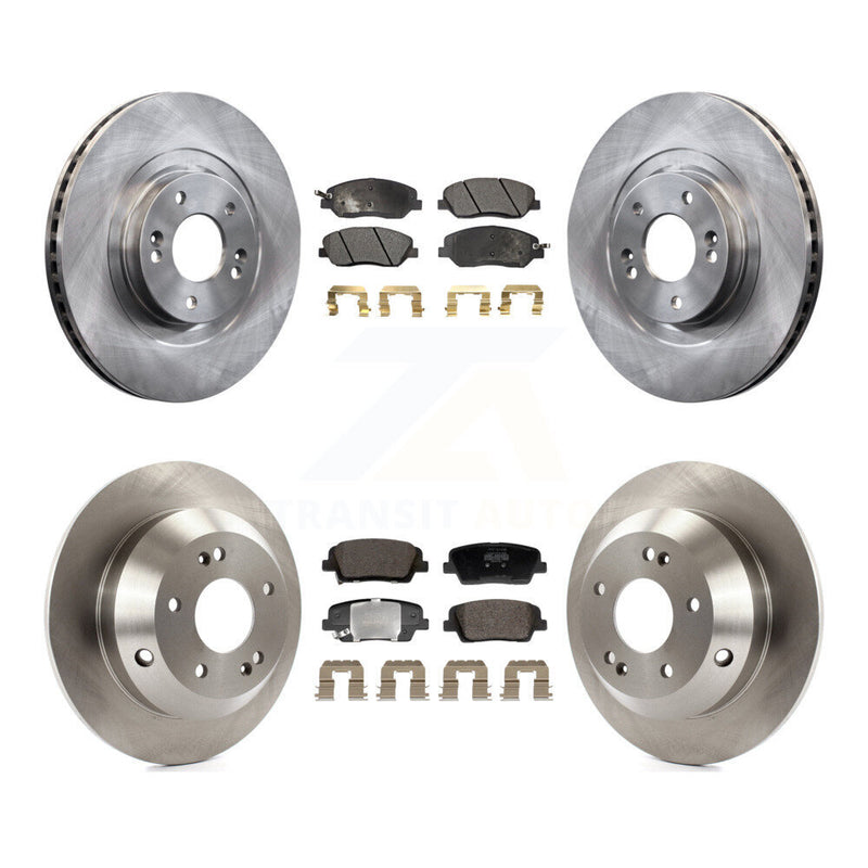 Transit Auto K8F-104016 Disc Brake Kit for 2013-2016 Hyundai Santa Fe, Hyundai Santa Fe XL - Front and Rear product image
