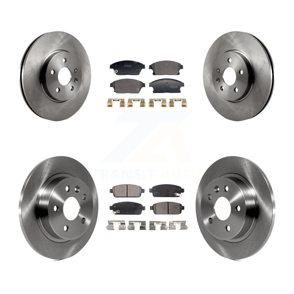 Transit Auto K8F-104018 Disc Brake Kit for 2013-2017 Buick Encore, Chevrolet Trax - Front and Rear product image