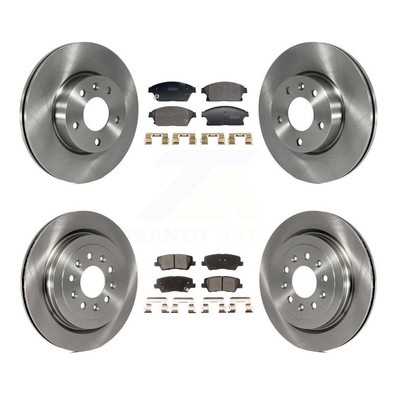 Transit Auto K8F-104019 Disc Brake Kit for 2013-2015 Cadillac ATS - Front and Rear product image