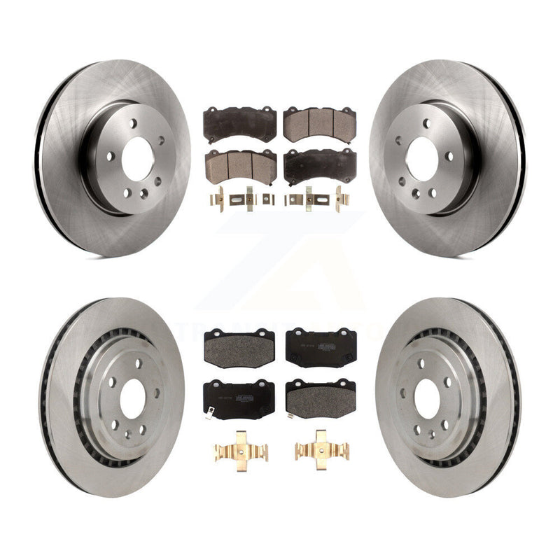 Transit Auto K8F-104020 Disc Brake Kit for 2017-2019 Cadillac ATS - Front and Rear product image