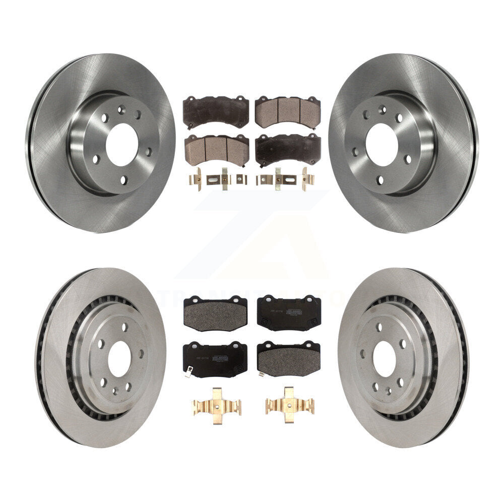 Transit Auto K8F-104021 Disc Brake Kit for 2017 Cadillac ATS - Front and Rear product image